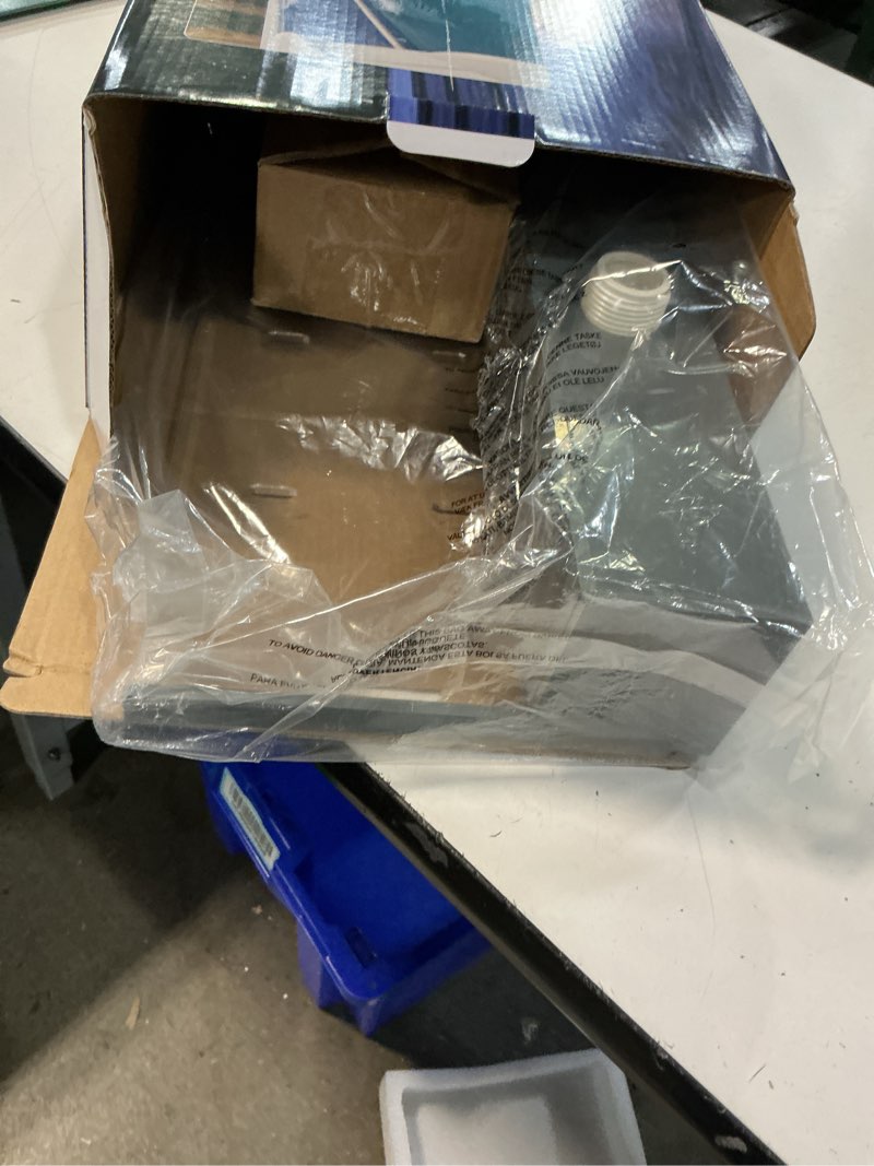 Condition photo showing New/Like New for yuda lighted waterfall pool fountain 24" with led 7 color changing and remote, acrylic waterfall spillway for sheer descent garden outdoor