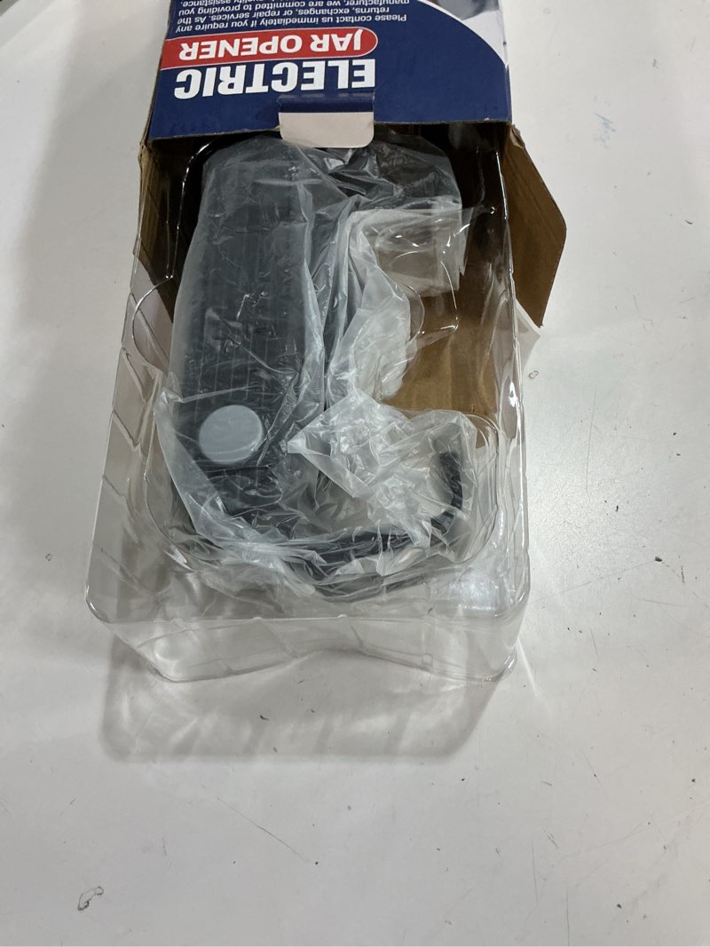 Condition photo showing Good Condition for electric jar opener one-touch high torque, hands-free jar opener for weak hands & seniors, battery operated jar opener kitchen tool, fits most jar sizes, grey/black grey+black