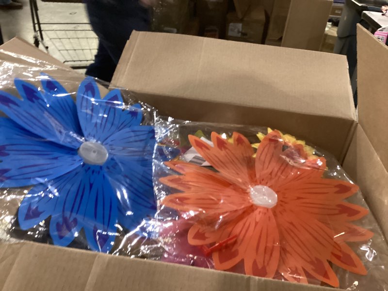 Condition photo showing As Is for B bangcool Sunflower Lawn Pinwheels Wind Spinners Garden Party Pinwheel Wind Spinner for Patio Lawn & Garden (6 PCS)?