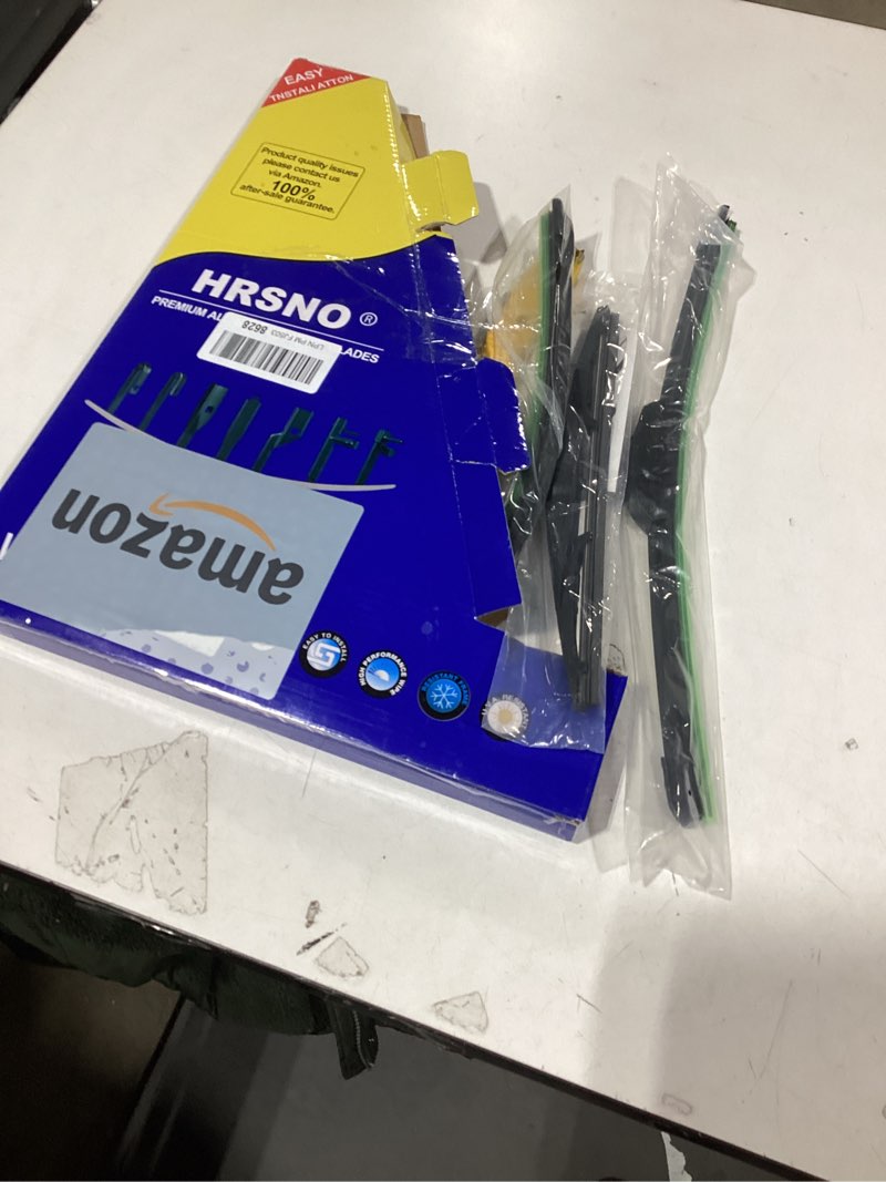 Condition photo showing Good Condition for similar product not like description or stock photo similar HRSNO® 28\"+18\"Windshield Wipers With 12\"Rear Wiper Blade Sets Automotive Replacement for 2021-2024 Volkswagen ID.4 Wiper Blades For My Car (Pack of 3) 28\"+18\"+12\"