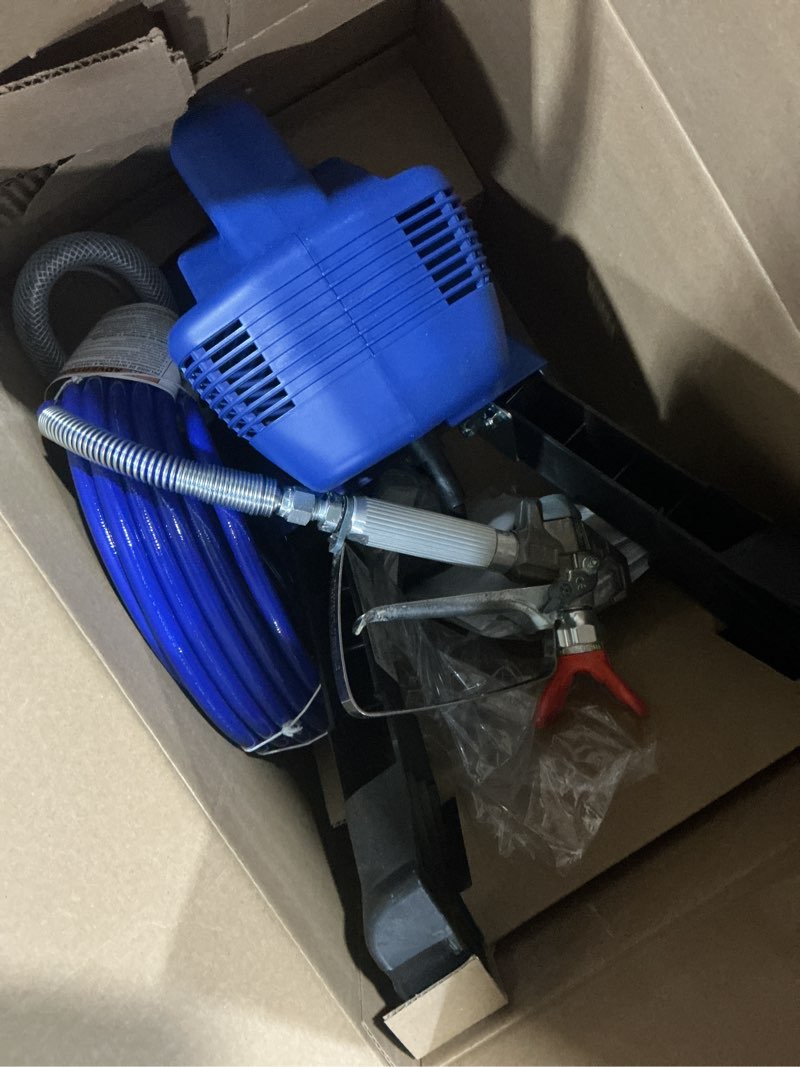 Condition photo showing Good Condition for Graco Magnum 262800 X5 Stand Airless Paint Sprayer, Blue Magnum X5 Airless Paint Sprayer