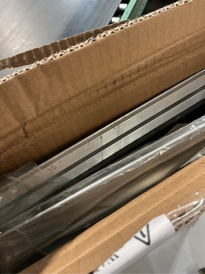 Condition photo showing As Is for 2FT Portable Wheelchair Ramp, Folding Aluminum Handicap Ramps for Home Outside Steps, Non-Skid Threshold Wheel Chair Ramp for Doorways, Stairs, Scooter, Porch, Cart, 800LBS Capacity