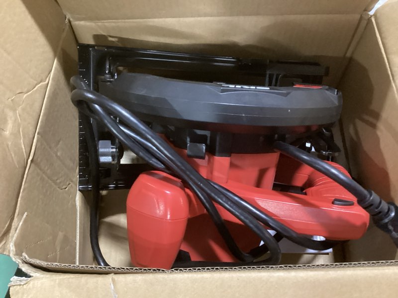 Condition photo showing As Is for skil 5080-0113 amp 7-1/4   corded electric circular saw