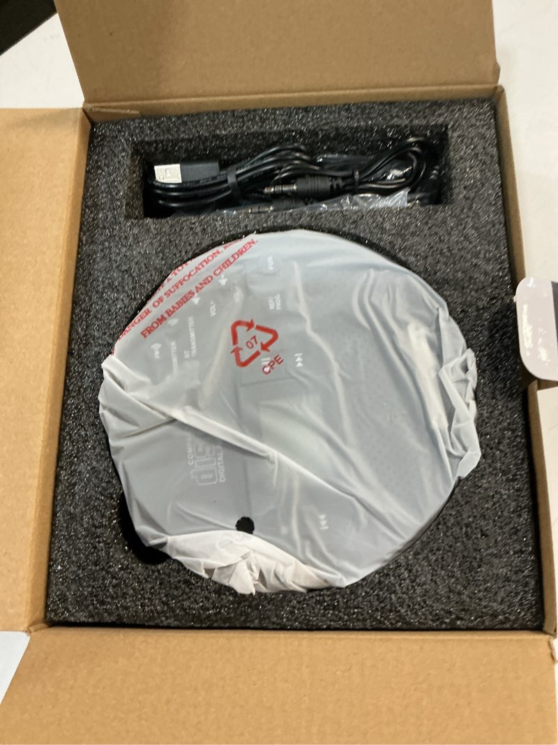 Condition photo showing Good Condition for new 2025 cd player portable with bluetooth, greadio 2000mah rechargeable discman cd player for car