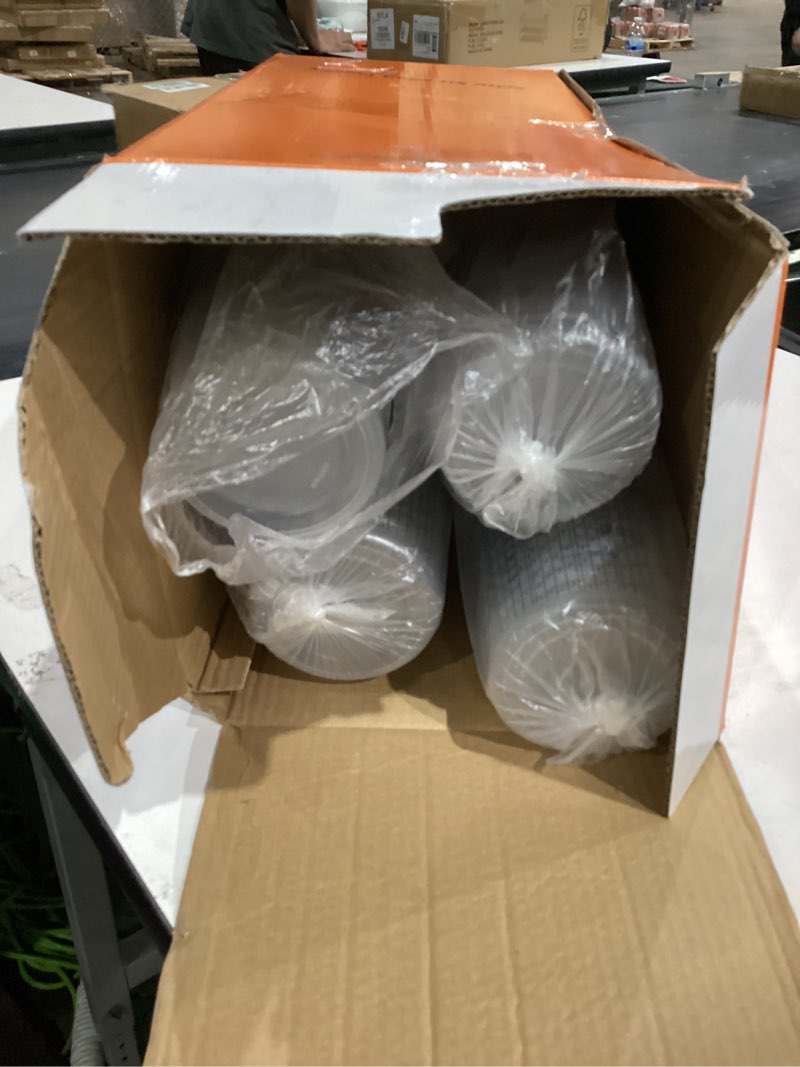 Condition photo showing As Is for paint mixing cups quart (32oz) automotive marine boat mixer full - box of 100 each - cups are calibrated with multiple mixing ratios (1-1) (2-1) (3-1) (4-1) (8-1) box of 100 cups