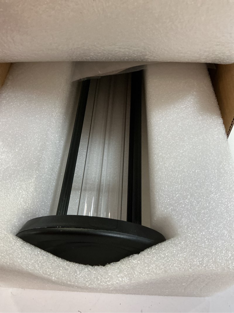 Condition photo showing Good Condition for 100w uv light with ozone, 3-gear timer & remote control, home purification device, dust mite & mold eliminator, bed bug remover for bathroom, bedroom, basement