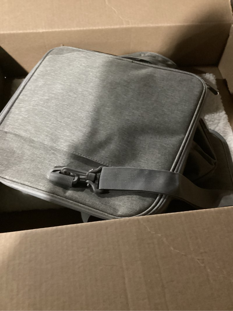 Condition photo showing Good Condition for Henkelion Large Cat Carriers Dog Carrier Pet Carrier for Cats Dogs Puppies up to 25Lbs, Big Dog Carrier Soft Sided, Travel Puppy Carrier - Large - Grey 20.0"L x 13.0"W x 13.0"H Grey