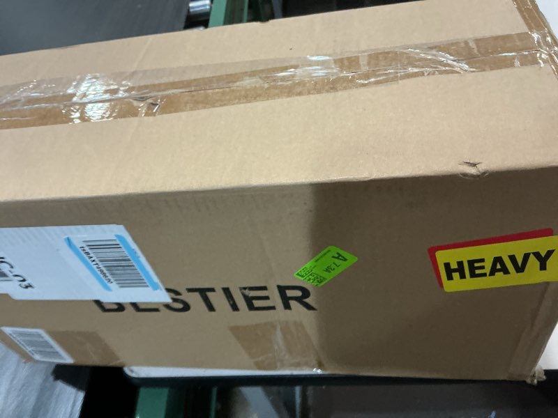 Condition photo showing New/Like New for bestier modern matte black 3-light bath bathroom vanity wall mounted light wall sconce 3 e26 led bulbs required length 21.7 inch width 7 inch height 8.3 inch