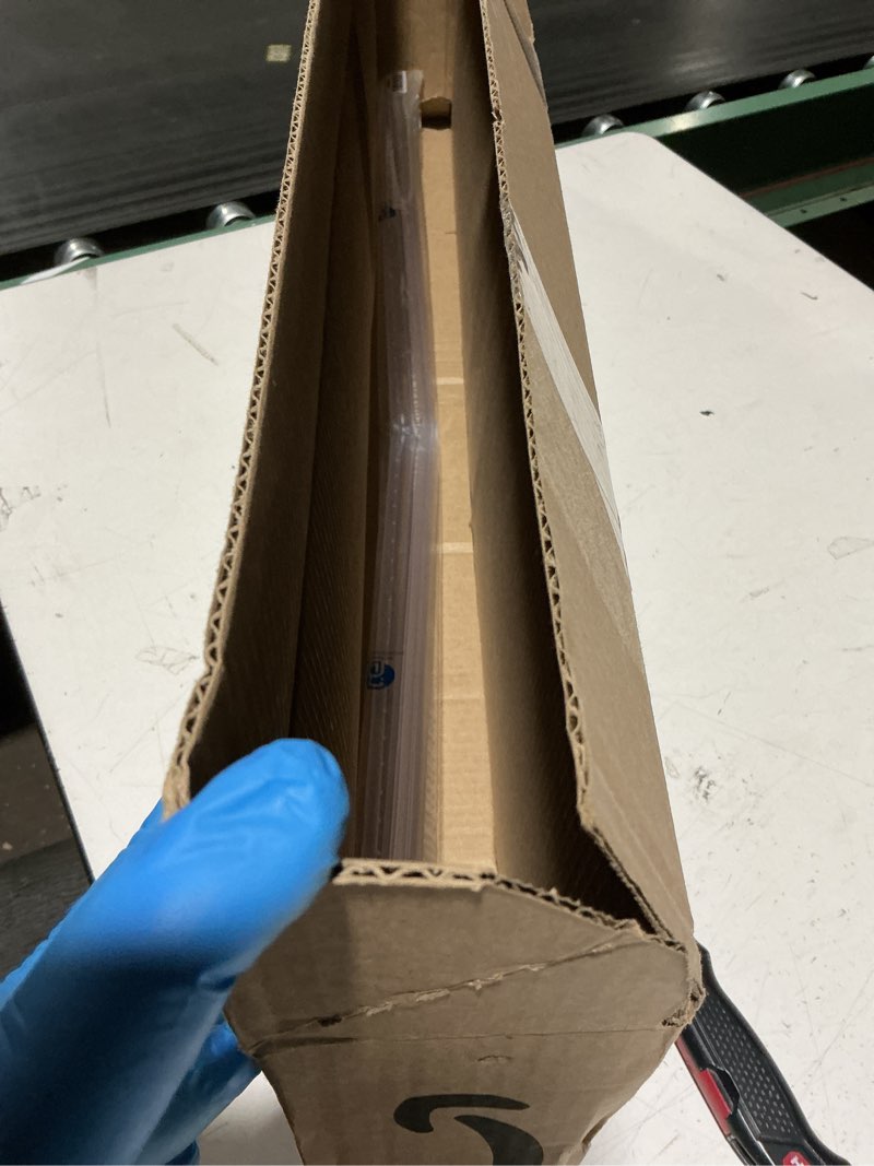 Condition photo showing As Is for 2-pack butecare frameless shower door bottom seal for glass doors – stop shower leaks and create a water barrier (1/4” x 39”) bottom sweep -1/4''