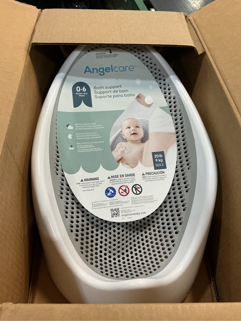 Condition photo showing New/Like New for angelcare baby bath support (gray) | ideal for babies less than 6 months old