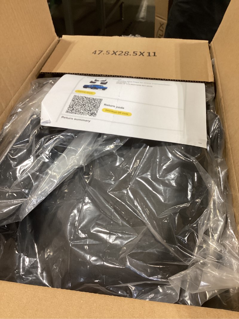 Condition photo showing Good Condition for tecoom mud flaps for chevy colorado/gmc canyon without flares 2015-2022 mud guards splash guards front and rear black set of 4 colorado&canyon 2015-2022