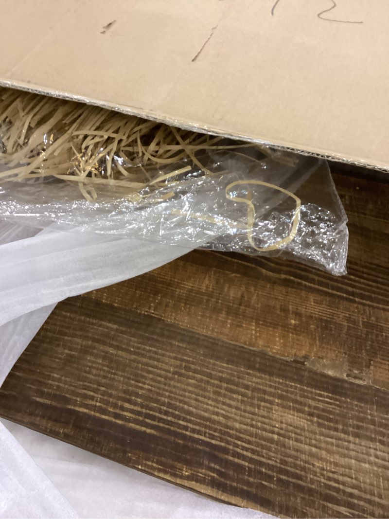 Condition photo showing Good Condition for party greeting Finished Large Jesus Wooden Manger Religious Christmas Decor Nativity Scene Wooden Manger with Natural Hay Fabric Nacimiento De Jesus Accessory for Indoor Outdoor Home Decoration