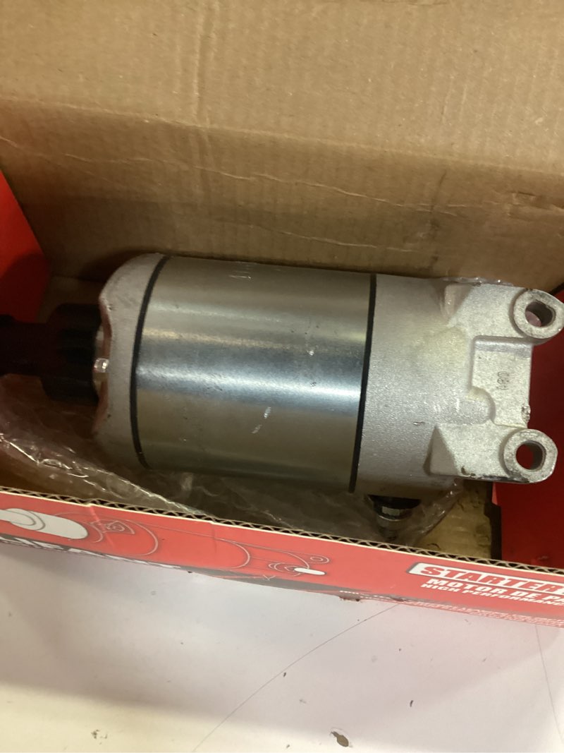 Condition photo showing New/Like New for starter motor for polaris sportsman 550 2009-2014 xp x2 touring eps forest 3090221