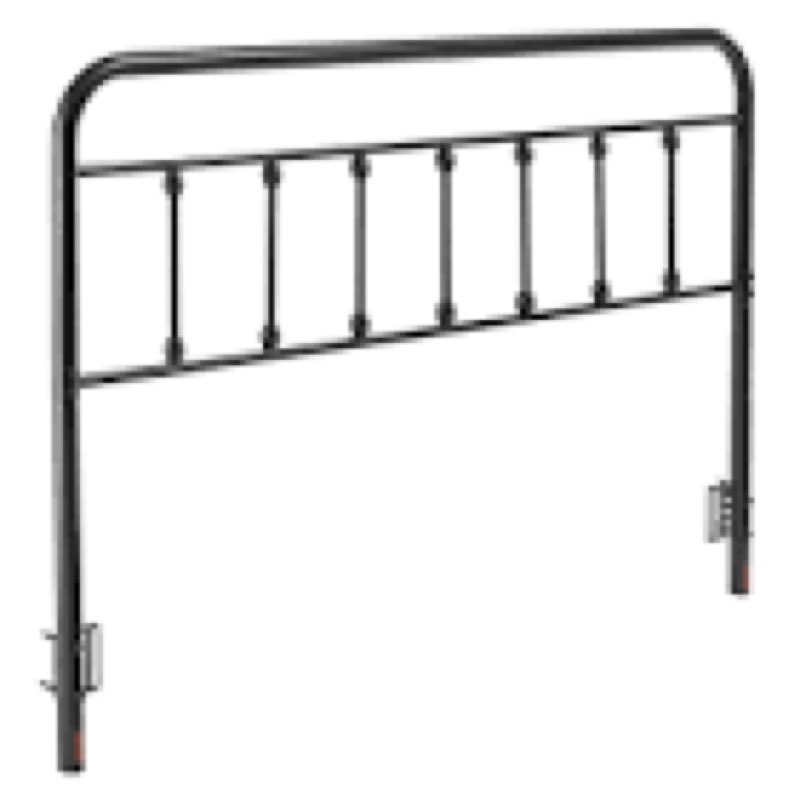 vevor metal headboard, queen size headboard with adjustable height, w59.65 x h40.55 x d1.5 inches, i
