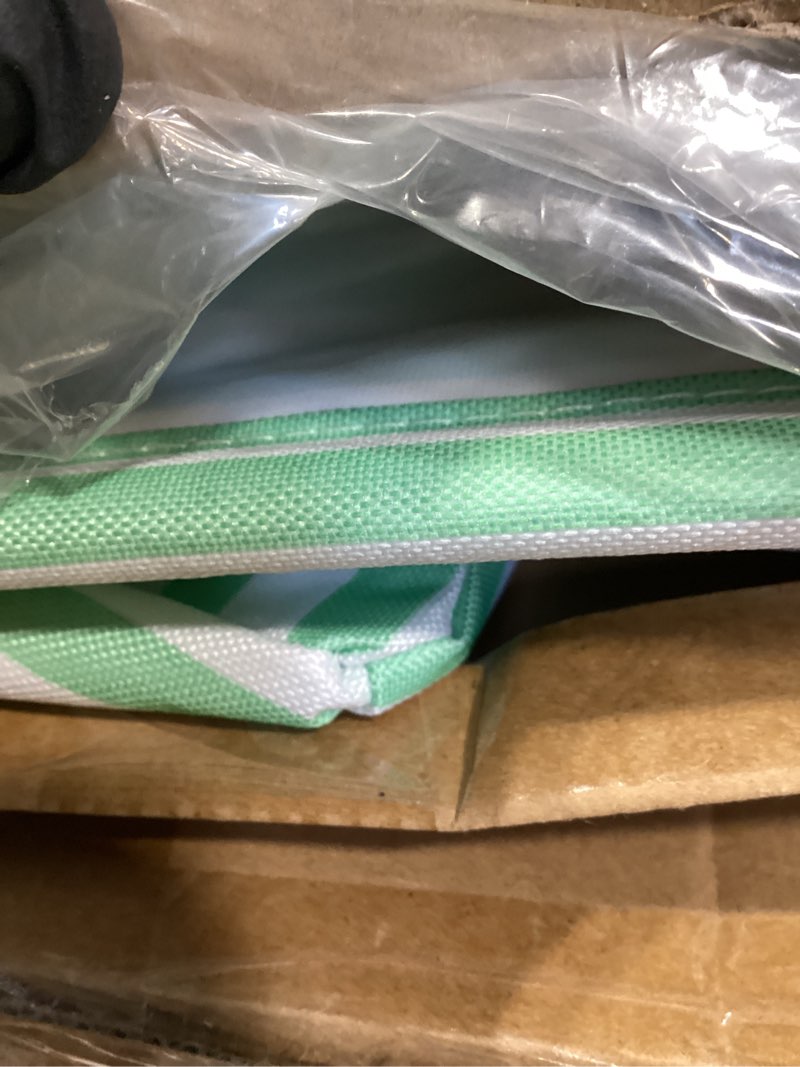 Condition photo showing Good Condition for household essentials teal striped krush container all-purpose utility tote teal stripe classic