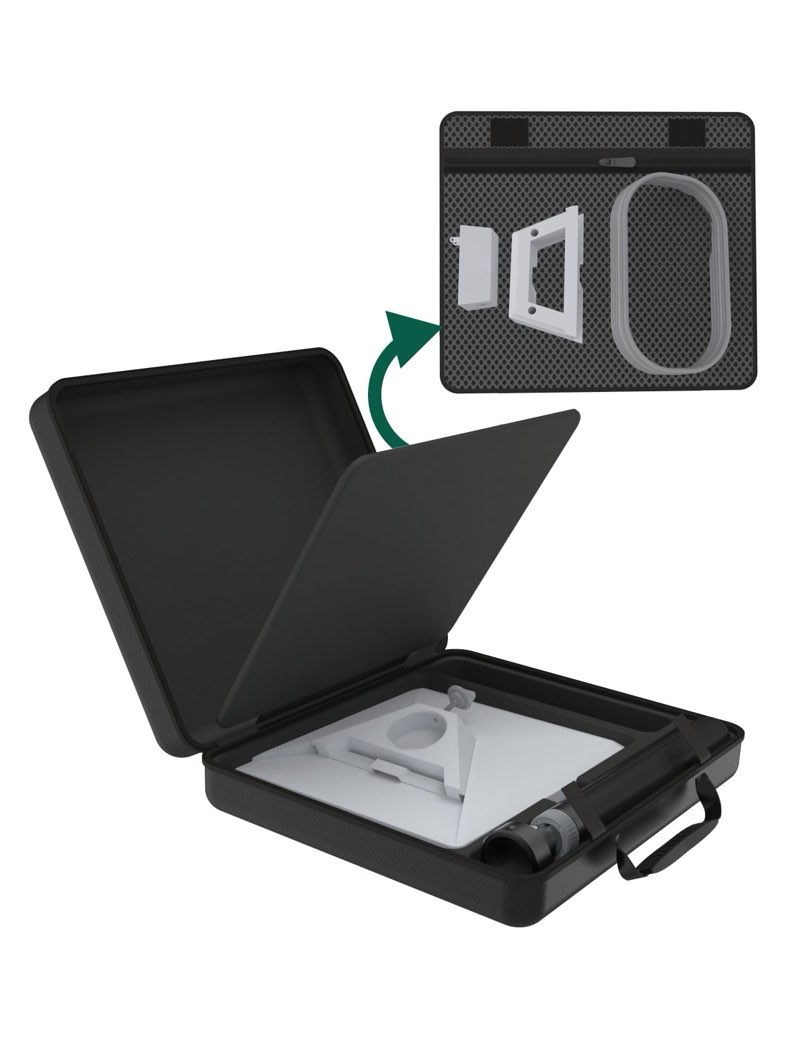 Starlink Case Travel Kit with Tripod Mount Stand, Shockproof Soft Bag for Starlink Mini, Accessory S