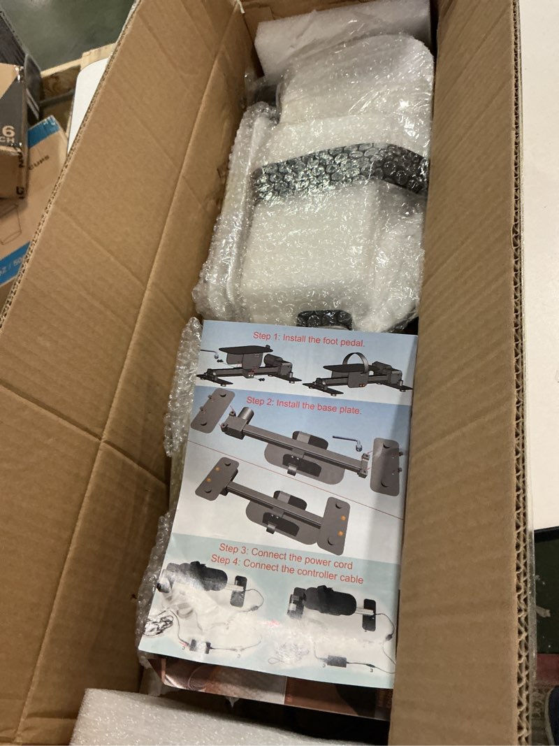 Condition photo showing New/Like New for FSA/HSA Eligible Electric Knee Glide for Knee Replacement Recovery Aids Kit Knee Therapy Exercise Strengthening Equipment for PCL ACL MCL Knee Surgery Before and After White