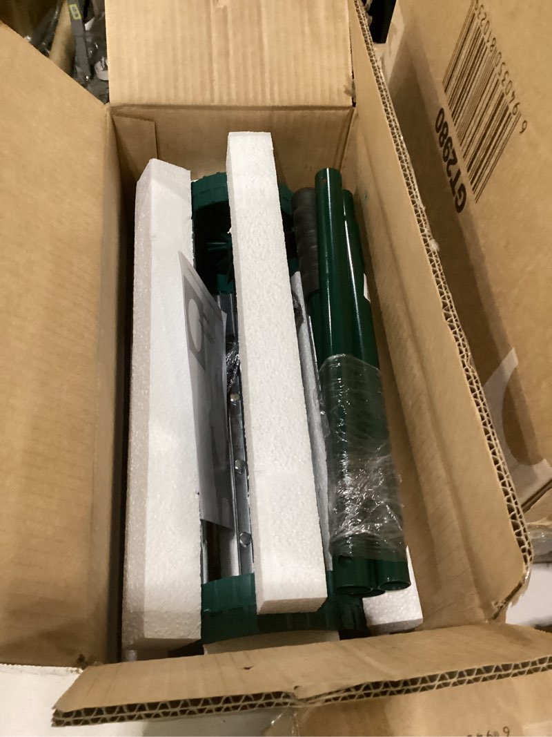 GRAFFY 18" Rolling Lawn Aerator, Rotary Push Tine Spike Manual Aerator with 3-Piece Long Steel Handl