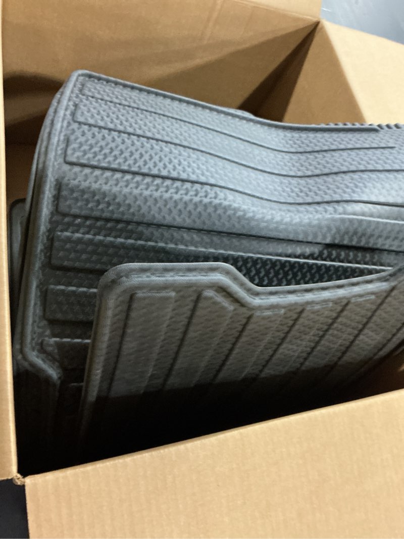 Condition photo showing Good Condition for mixsuper cargo liner for tahoe/gmc yukon 2015-2020 (non xl), trunk mat for tahoe accessories all weather cargo mat rear trunk liner black 3pcs fit for tahoe/yukon 2015-2020