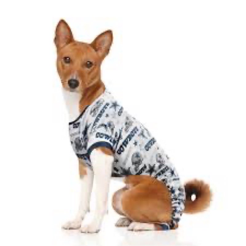 Littlearth NFL Dallas Cowboys Pet Pjs, Team Color, X-Large