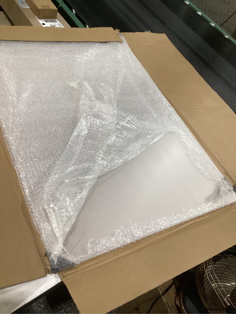 Condition photo showing Good Condition for calpalmy (2 pack) 1/8" thick clear acrylic sheets - 24" x 36" pre-cut plexiglass sheets for craft projects, signs, display cases, sneeze guard and more - cut with engraver, power saw or hand tools 24"x36", 1/8" thick clear 2