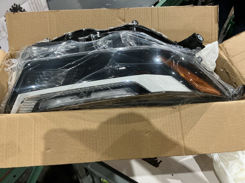 Condition photo showing As Is for jfn led headlight compatible with 2022-2025 toyota rav4 adventure/trail/trd off-road/xle/xle premium 2023-2024 rav4 le usa built headlamp (passenger side (right))