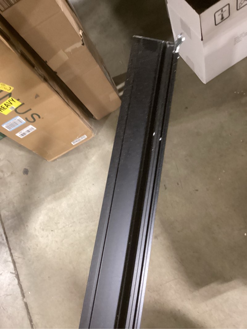 Condition photo showing As Is for ARTGOW Metal Floating Frame for 24"x32" Canvas Oil Paintings, DIY Canvas Frame with 1.5" Deep, Floater Frames for Prints Wall Art/Portrait/Landscape Living Room Bedroom Kitchen Decor (Black) Black for 24" x 32"