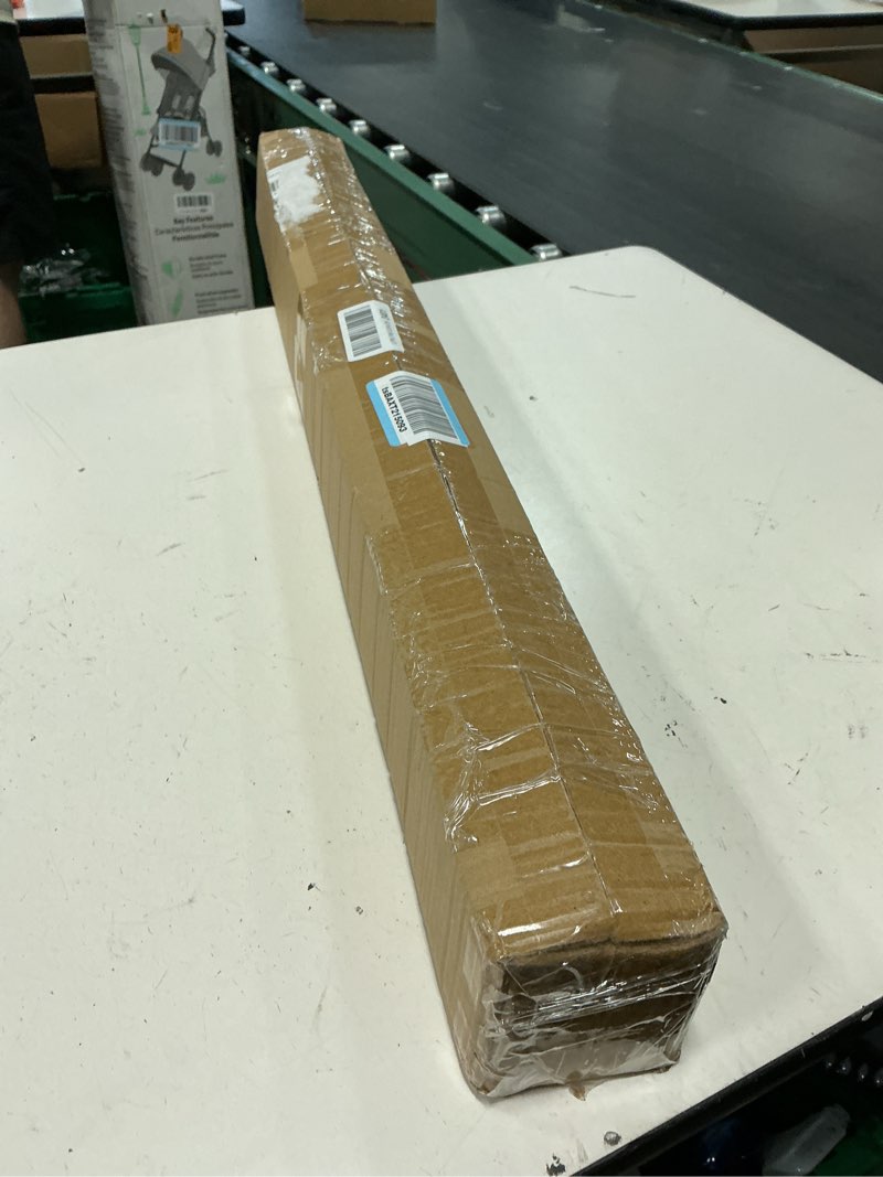 Condition photo showing New/Like New for unishades 100% blackout cordless roman shades for indoor windows & french doors, 34 3/4" w × 60" h - blackout - beige blackout - beige 35" w × 60" h