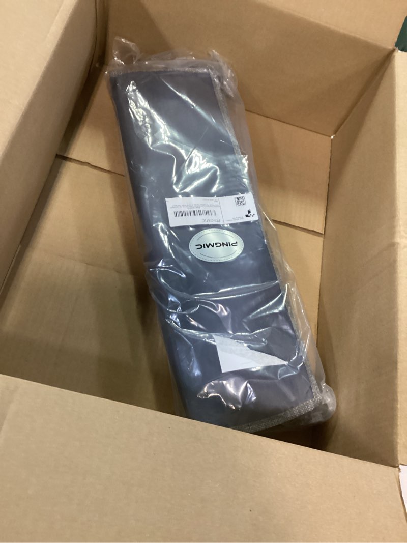 Condition photo showing Good Condition for PINGMIC Gray Sock Organizer Divider 2 Pack with Lid - 30 Cell Foldable Closet Storage, Tie Organizer For Men Boxes for Socks, Ties, Belts 2PACK