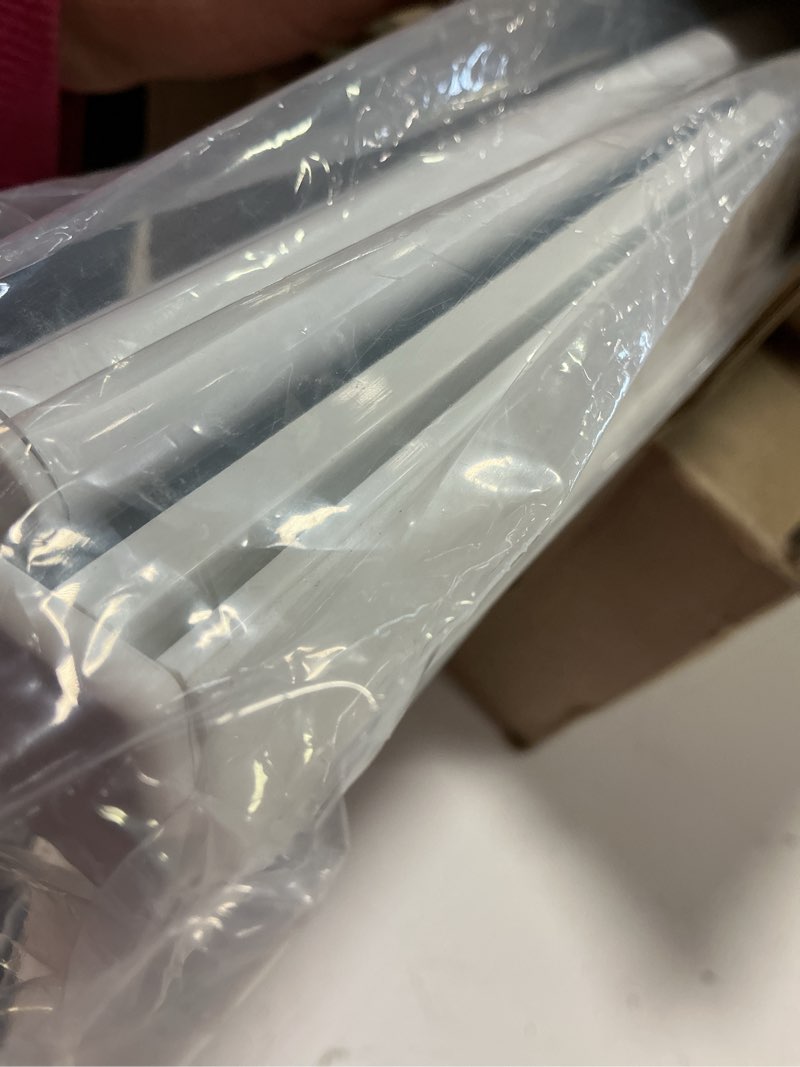 Condition photo showing Good Condition for LazBlinds No Tools No Drill Cordless Roller Shades, 100% Blackout Blinds for Windows, Thermal Insulated UV Protection Roll Up Blinds for Windows, 24" W x 72" H, White White 24" W x 72" H