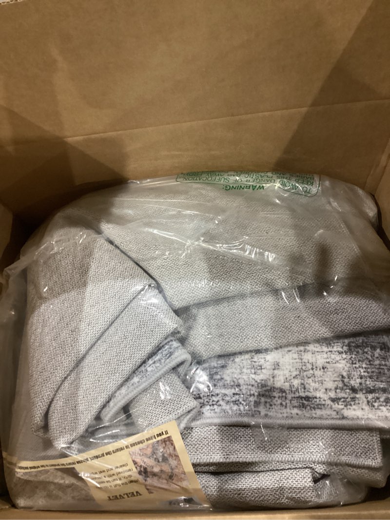 Condition photo showing Good Condition for Area Rug 6'x9' Washable Vintage Traditional Floor Cover Thin Retro Kitchen Indoor Distressed Non Slip Carpet for Living Room Bedroom Dining Room Khaki Brown 6' x 9' (Rectangular)