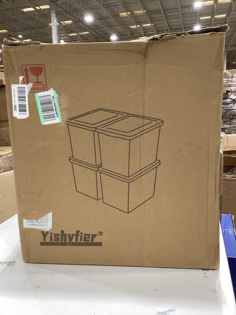 Condition photo showing As Is for Storage Containers