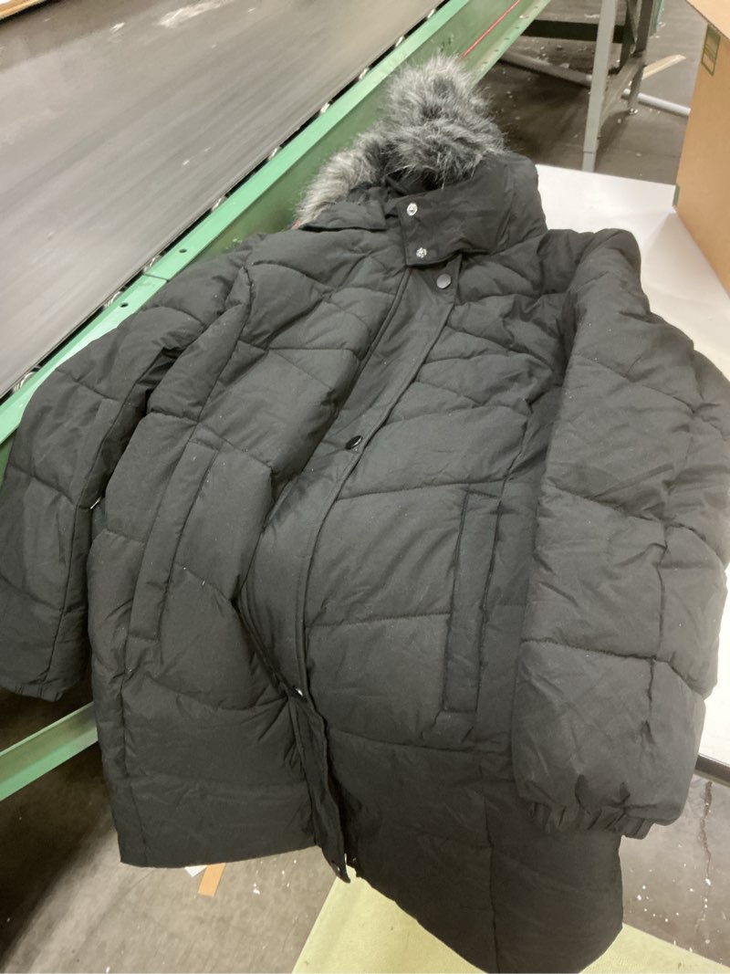 Condition photo showing Good Condition for wantdo Women's Long Winter Coat Waterproof Warm Quilted Puffer Jacket (Available in Plus Size) Small Black