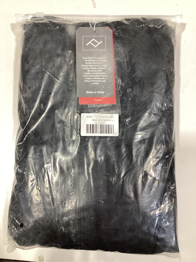 Condition photo showing Good Condition for FARVALUE Women's Rain Jacket Waterproof Lightweight Packable Raincoat with Hood Outdoor Active Windbreaker X-Large Black