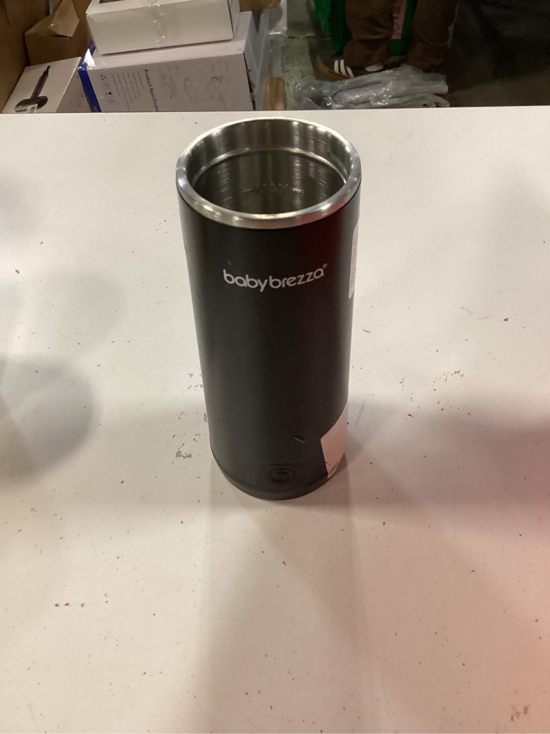 Condition photo showing As Is for baby brezza superfast portable bottle warmer in black