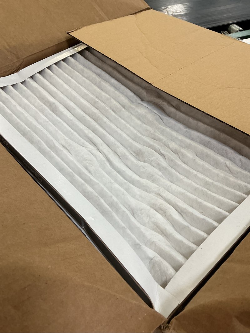 Condition photo showing Good Condition for amazon basics 20x20x1 air filter 6-pack, merv 11 ac furnace filters, dust, pet, allergen control , electrostatic (actual size: 19.75 x 19.75 x .75) 20x20x1 merv 11