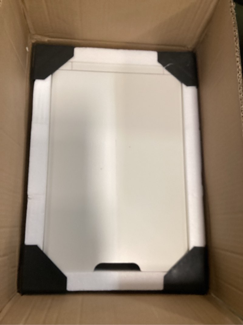 Condition photo showing As Is for Solid Wood Small Bedside Table with Drawer,Modern Bedside Table,Slim nightstand for Kids Skinny Nightstand Narrow,Bedroom,Study,Toilet(White)