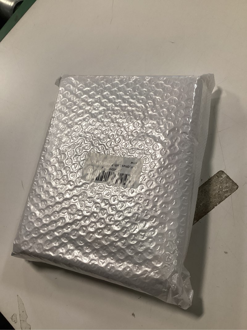 Condition photo showing New/Like New for Christmas Bath Bombs for Kids & Women, Handmade Bath Bomb Gift Set of 12 Festive Shapes, Perfect Stocking Stuffers for Teen Girls & Boys, Skin Care Bathbombs as Christmas Gifts for Kids Christmas 12 Pcs