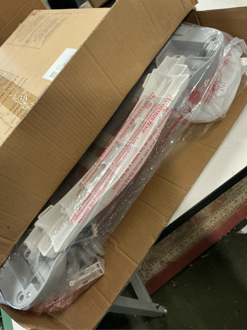 Condition photo showing Good Condition for 5 in 1 Foldable Baby Walker, Activity Baby Walker-Baby Bouncer, Rocker, Activity Center,Seat and Push Walker,Detachable Trampoline Mat, Adjustable Speed Rear Wheels and Height,Ages 6-18 Months(Grey)