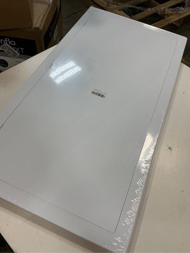 Condition photo showing New/Like New for suteck plumbing access panel for drywall ceiling 14 x 29 inch reinforced plastic wall access doors removable hinged white