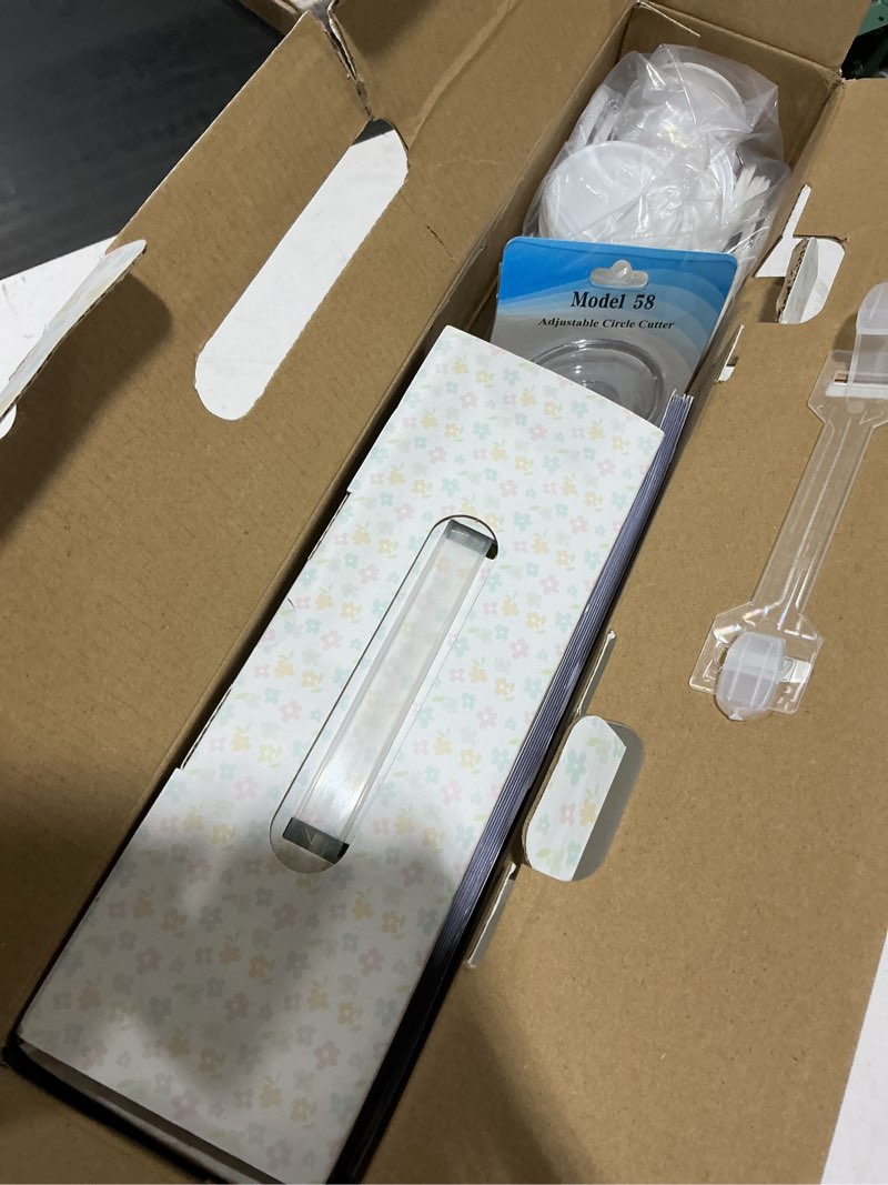 Condition photo showing Good Condition for button maker machine 58mm (2.25 in) installation-free, diy button pin maker machine, badge punch press with free 100pcs badge supplies & pictures & circle cutter & magic book round 58mm (2.25 inch)