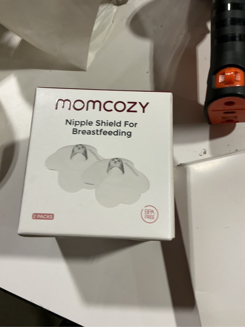 Condition photo showing Good Condition for momcozy nipple shields for breastfeeding newborn, contact nipple shields food-grade silicone (2, 24mm) 2 pairs 24mm