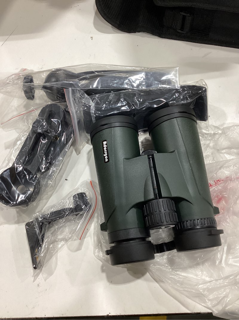 Condition photo showing Good Condition for adorrgon 15x45 hd binoculars for adults high powered with phone adapter, tripod and tripod adapter - large view binoculars with clear low light vision for bird watching cruise travel