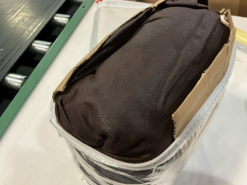 Condition photo showing Good Condition for recliner couch cover leather look recliner sofa covers for 3 cushion reclining sofa slipcovers 8-pieces furniture protector spandex fabric washable (3 seater, 01 chocolate) 3 seater 01 chocolate