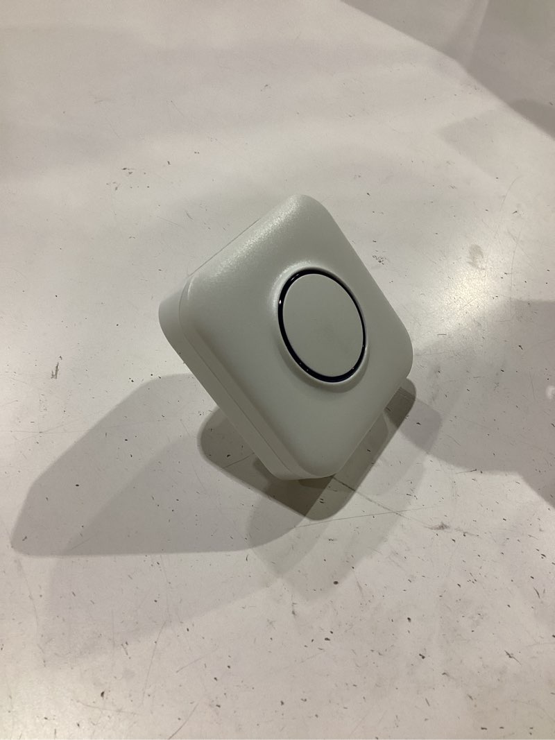 Condition photo showing Good Condition for door chime, smart wifi door sensor chime window sensor alarm for business/kids safety/home security alert your phone, 500 ft range, 32 ringtones, 5 adjustable volumes, free app notifications white 2