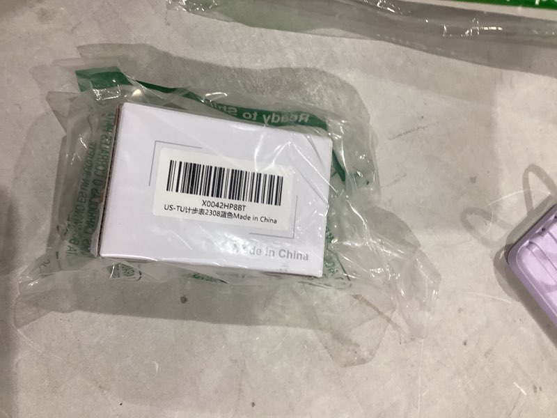 Condition photo showing Good Condition for Mens Pedometer Watch for Walking Step Counter Watch No Charging, No App Connection, with EL Backlight. Simple, Practical Choice for Mobile-Free Fitness Enthusiasts TIMEURE-2308 blue