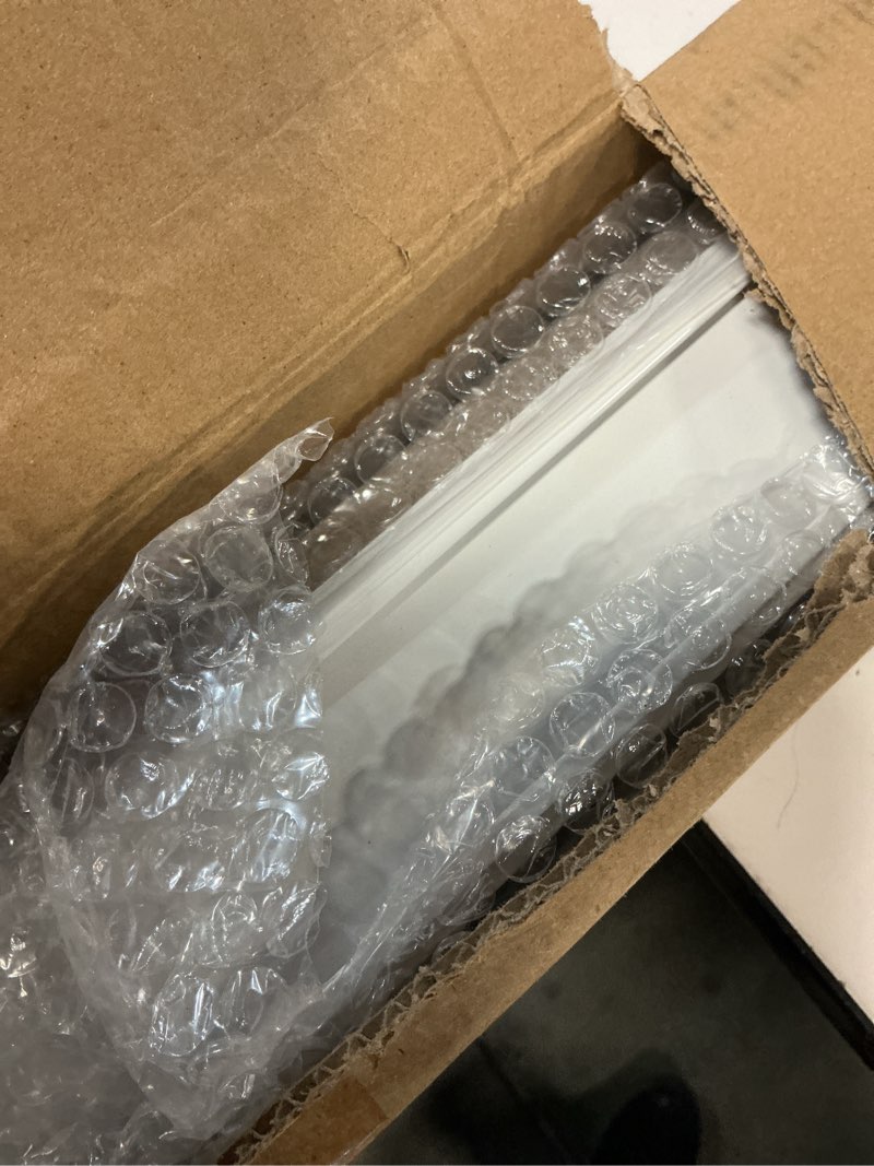 Condition photo showing Good Condition for SEEYE Blackout Roller Shades for Windows, Cordless, Roller Blinds, Linen Fabric Window Blinds, Thermal Insulated Fabric UV Protection, Room Darkening Shades for Home,Office (Line Brown, 57" W x 72" H) Brown 57"W x 72"H