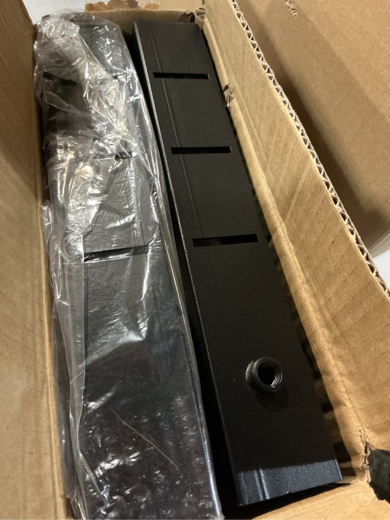 Condition photo showing Good Condition for square folding table leg extenders, 3-level adjustable table leg risers | fits straight/bent table legs 1.4" diameter, heavy duty metal folding table leg extensions raise desk height 2/4/6/ inch 3 levels adjustable height (1.4‘’ width )