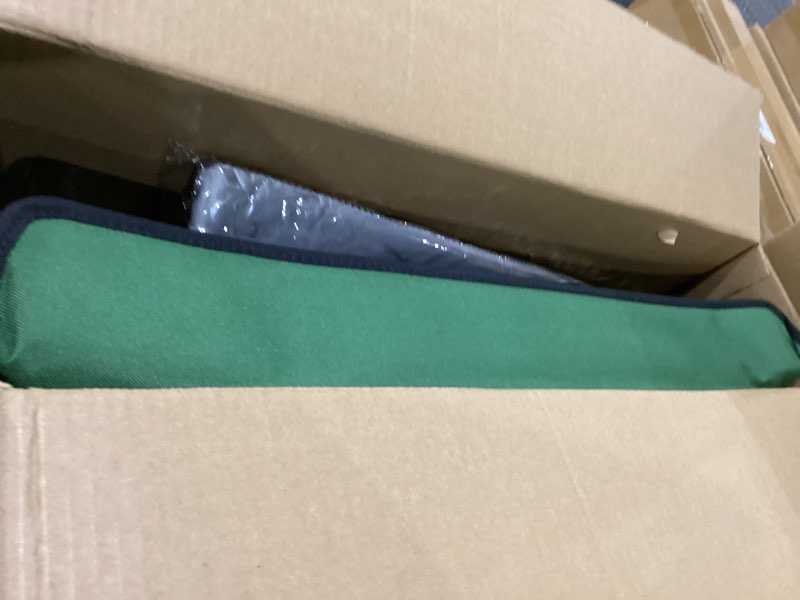 Condition photo showing New/Like New for weatherproof heated cat house for outdoor in winter, heated cat bed kitty shelter with cat heating pad, insulated & safe escape door, warm home for outside stray cat green 16"x26"x14"