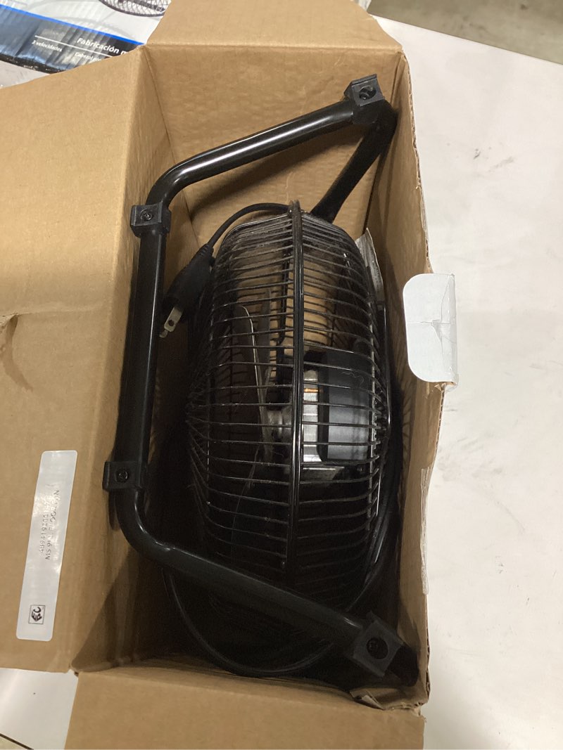 Condition photo showing Good Condition for mainstays 9 in high velocity floor fan wall mount black